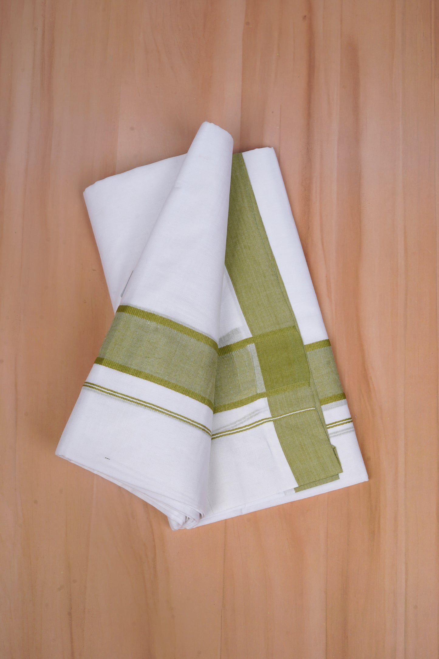 FCD-74 W/D DHOTI 3.80 MTR- Light Green
