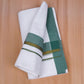 FCD-524 W/D DHOTI 3.80 MTR-Light Green