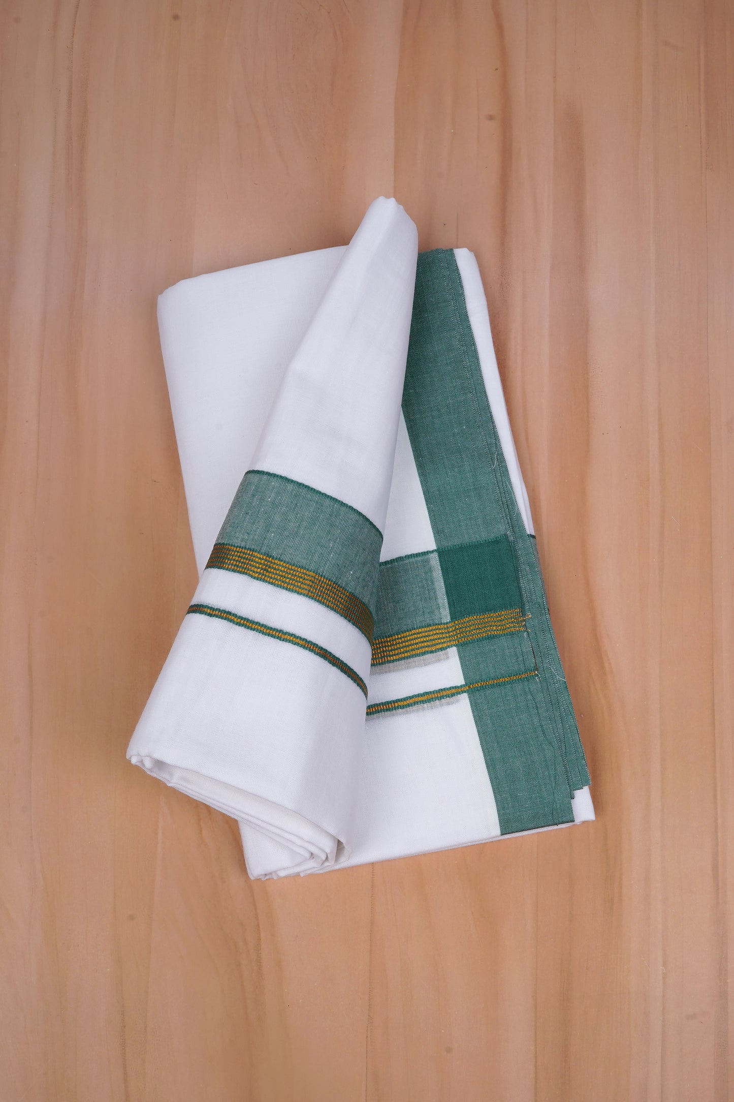 FCD-524 W/D DHOTI 3.80 MTR-Light Green