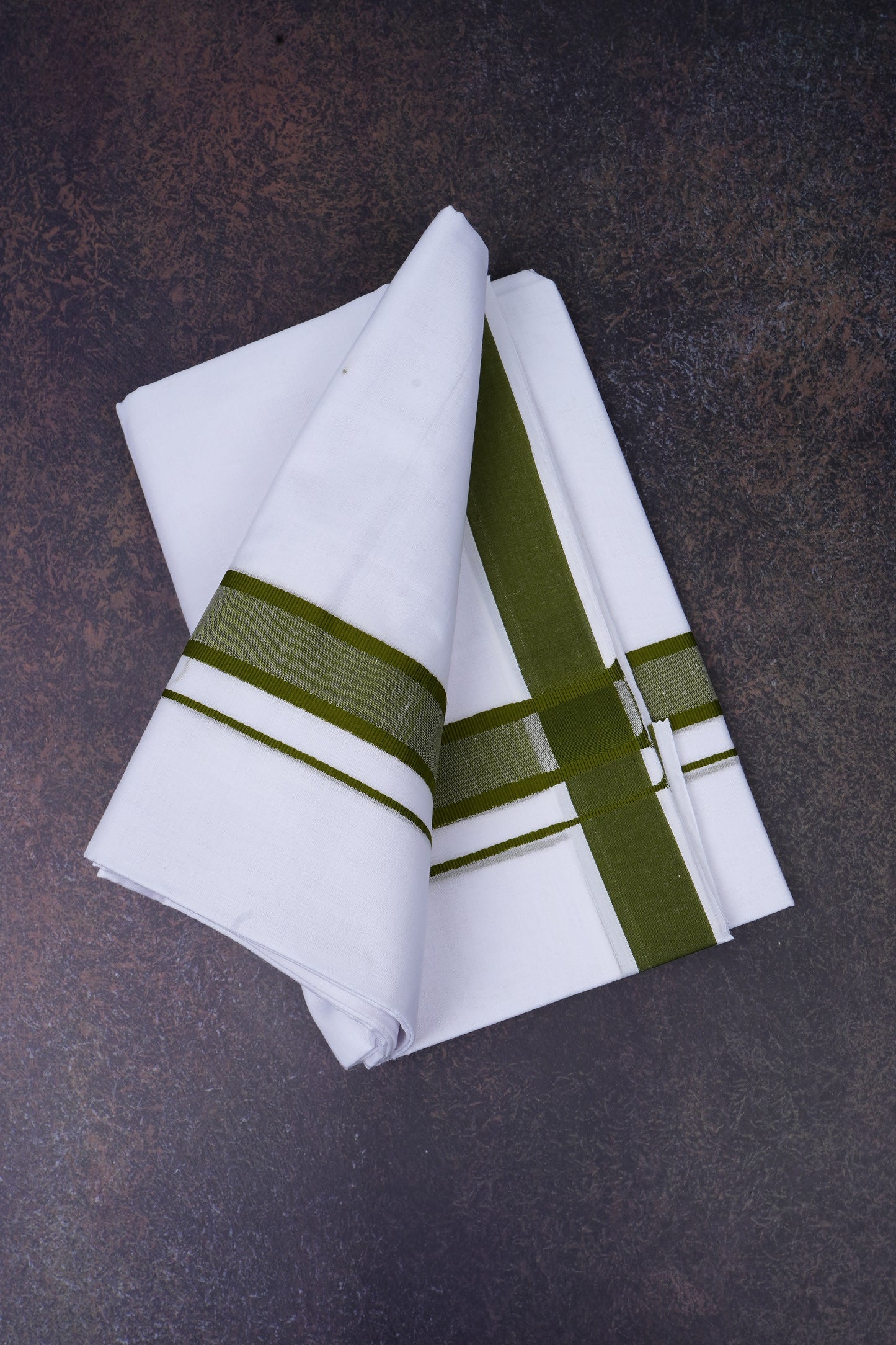 FD-91 W/D DHOTI 3.80 MTR-Green