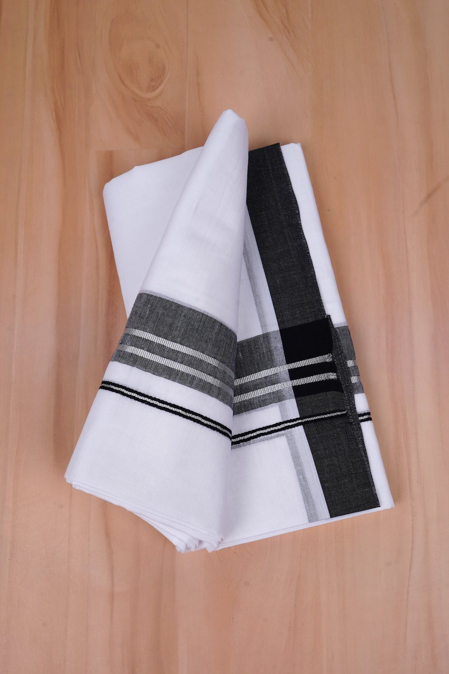 FCD-526 W/D DHOTI 3.80 MTR-Black