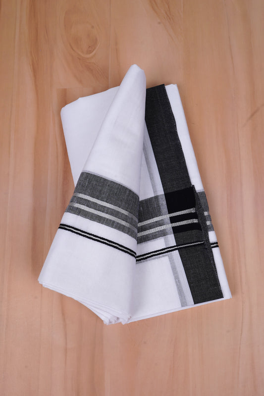 FCD-526 W/D DHOTI 3.80 MTR-Black