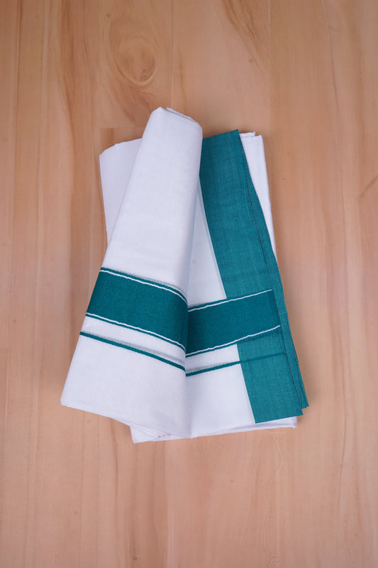FCD-487 W/D DHOTI 3.80 MTR-Green