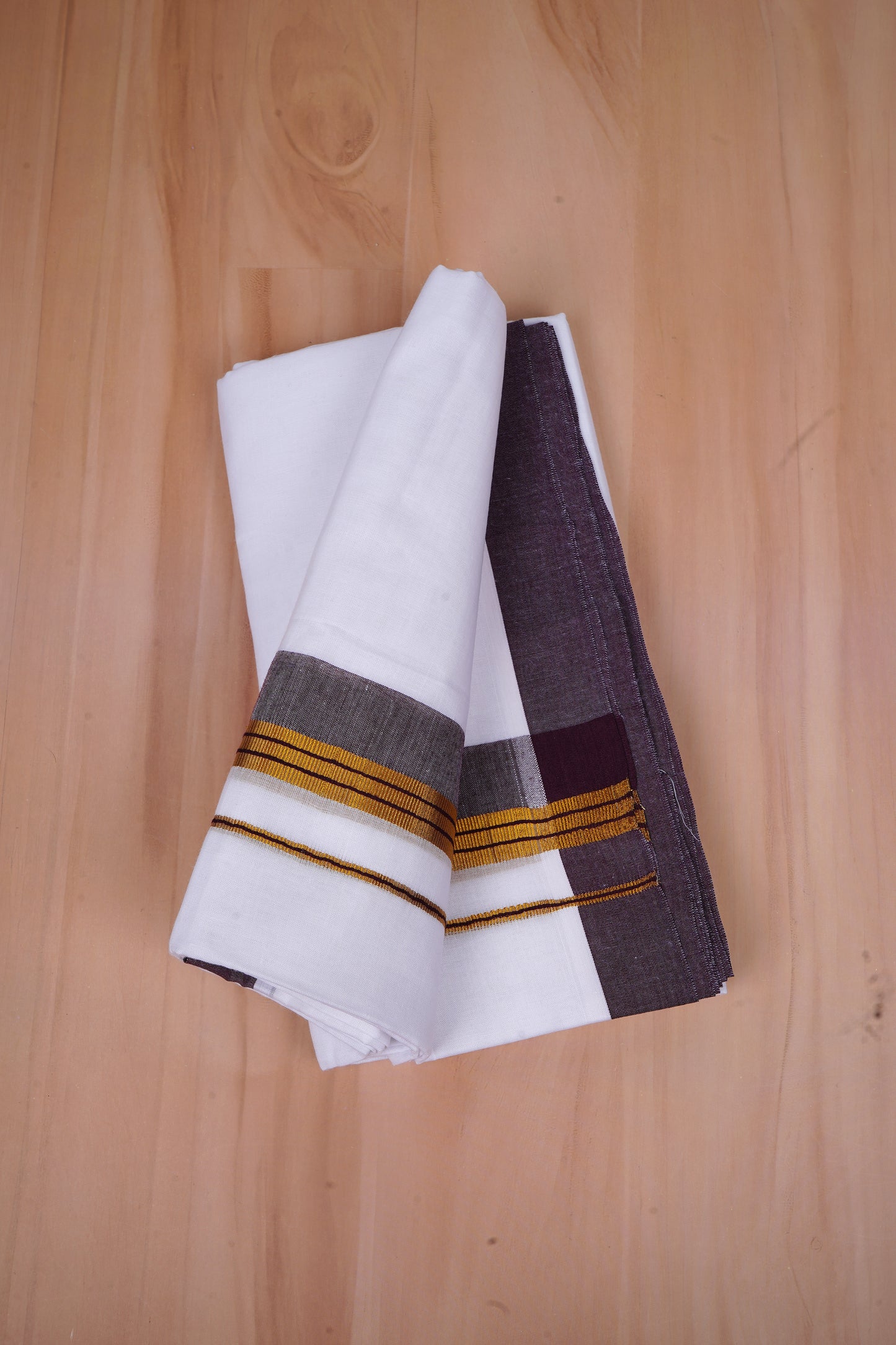 FCD-528 W/D DHOTI 3.80 MTR-Maroon