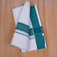 FCD-501 W/D DHOTI 3.80 MTR-Green