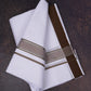 FD-137 W/D DHOTI 3.80 MTR-Brown