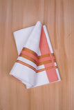 Gold Max W/S Dhoti 2.00 MTR - Russet Orange