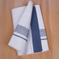 FCD-599 W/D DHOTI 3.80 MTR - Light Blue