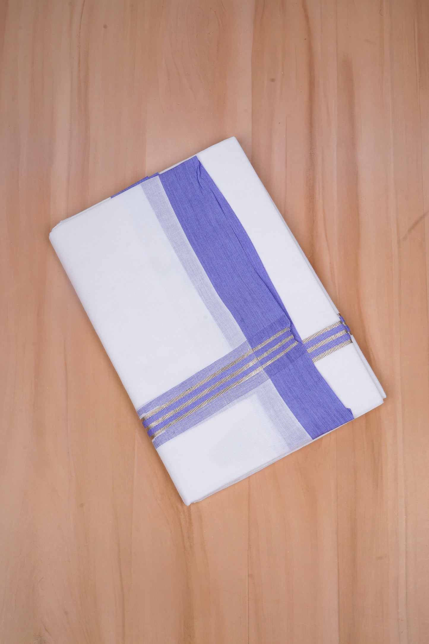FCD-594 W/D DHOTI 3.80 MTR - Ink Blue