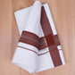FCD-522 W/D DHOTI 3.80 MTR- Dark Brown