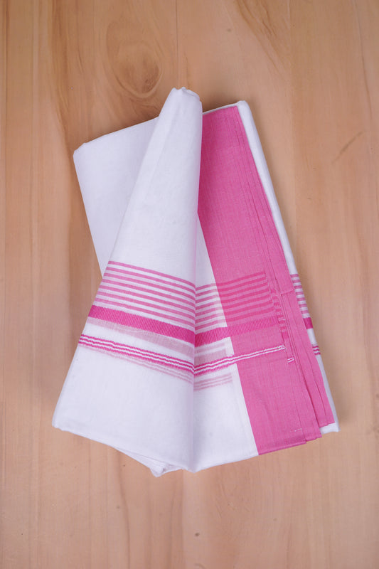 FCD-424 W/D DHOTI 3.80 MTR- Pink