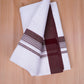 FCD-425 W/D DHOTI 3.80 MTR- Brown 2