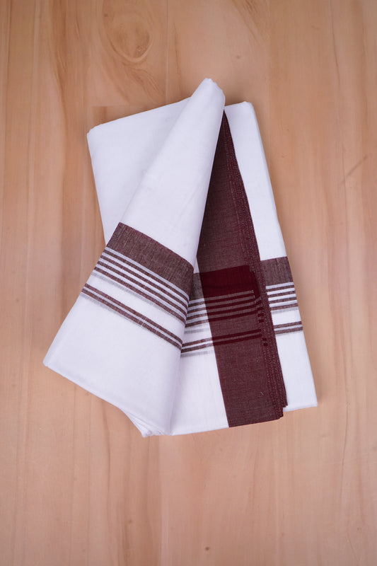 FCD-425 W/D DHOTI 3.80 MTR- Brown 2
