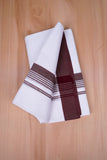 FCD-425 W/D DHOTI 3.80 MTR- Brown 2