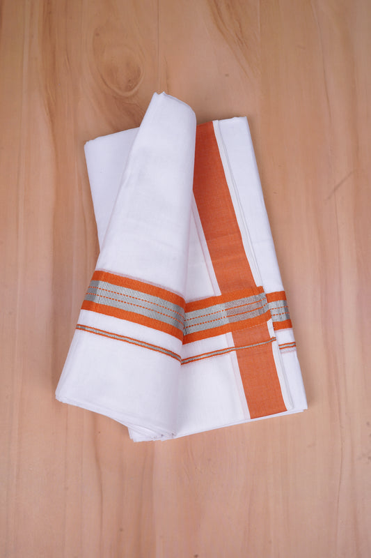 FCD-565 W/D DHOTI 3.80 MTR - orange