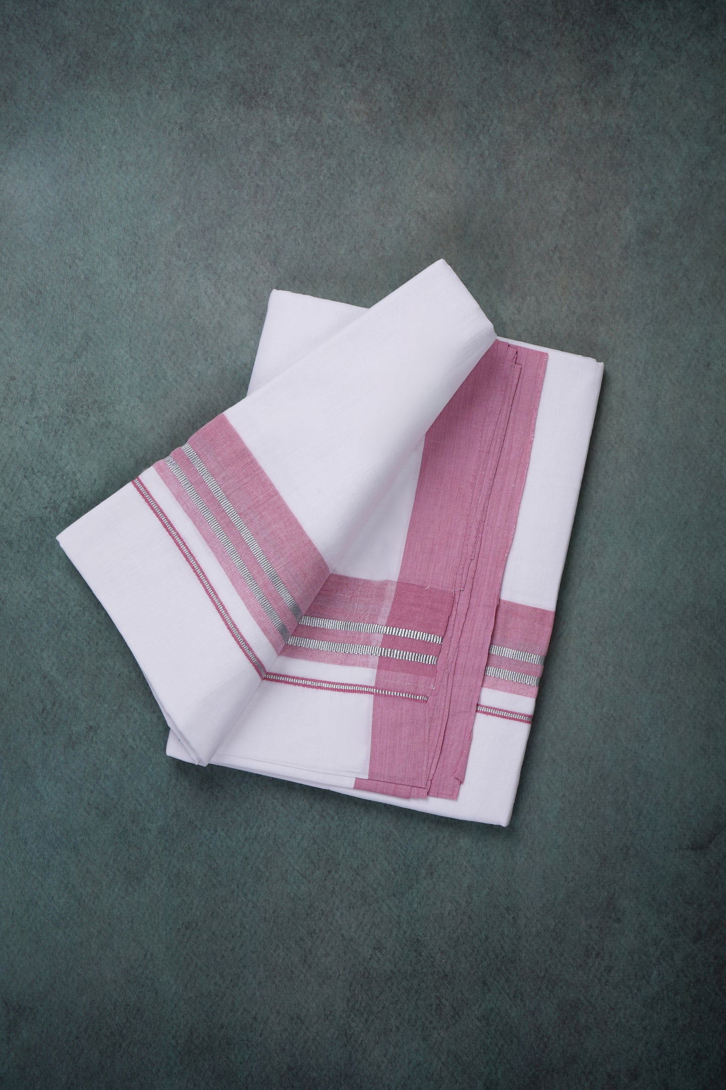 FCD-574 W/D DHOTHIE 3.80 MTR-DARK PINK
