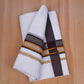 FCD-531 W/D DHOTI 3.80 MTR-Light Brown