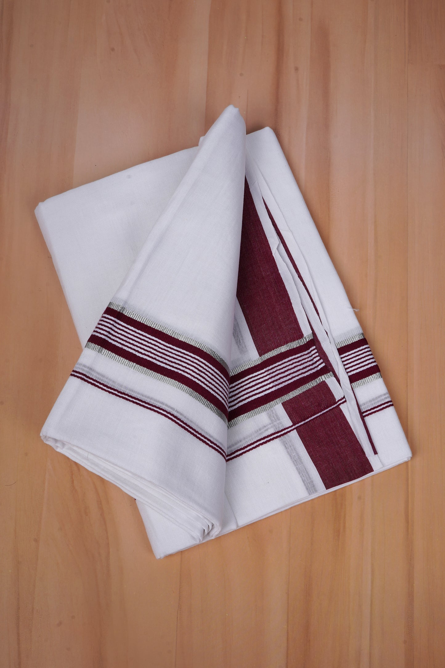 FCD-589 W/D DHOTI 3.80 MTR - Brown