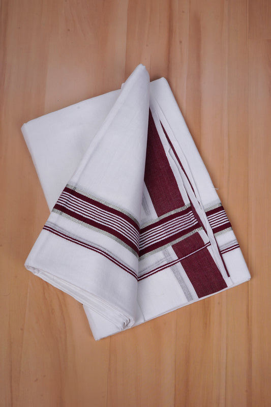 FCD-589 W/D DHOTI 3.80 MTR - Brown