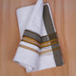 FCD-531 W/D DHOTI 3.80 MTR-Dark Brown