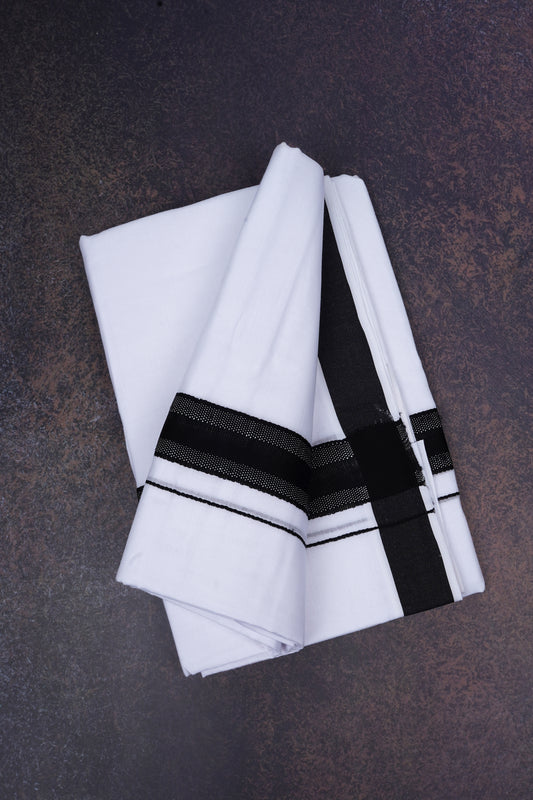 FD-177 W/D DHOTI 3.80 MTR-Black