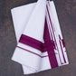 FD-177 W/D DHOTI 3.80 MTR-violet