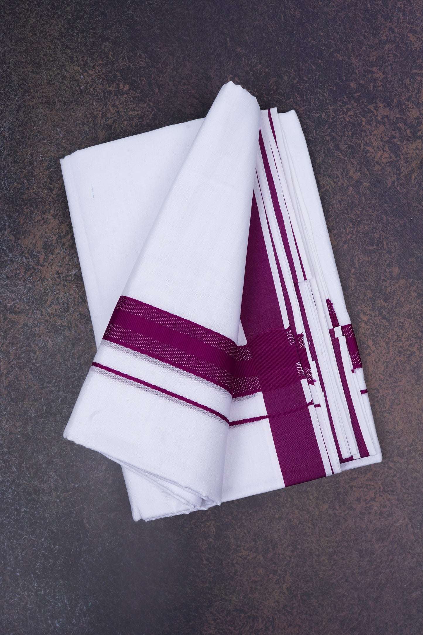 FD-177 W/D DHOTI 3.80 MTR-violet