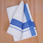 FCD-601 W/D DHOTI 3.80 MTR - Blue