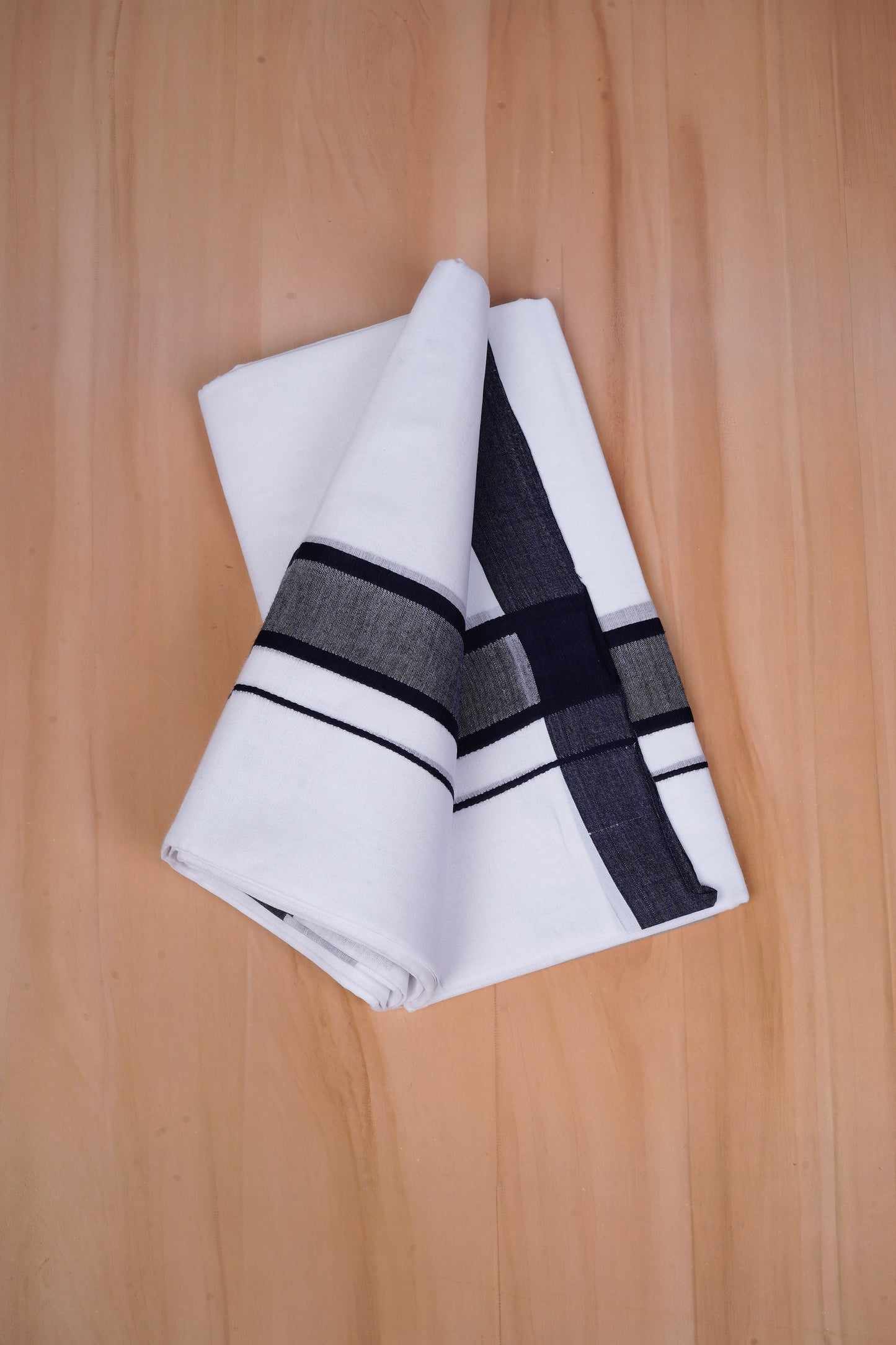 FCD-615 W/D DHOTI 3.80 MTR - Dark Blue