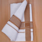 FCD-527 W/D DHOTI 3.80 MTR-Brown