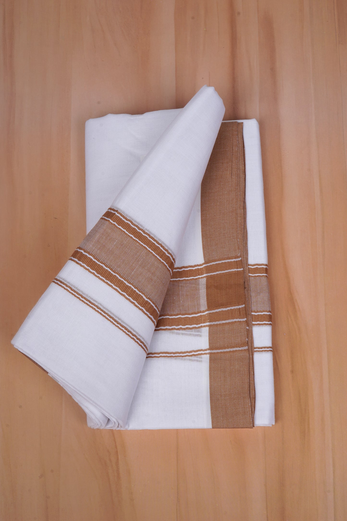 FCD-527 W/D DHOTI 3.80 MTR-Brown