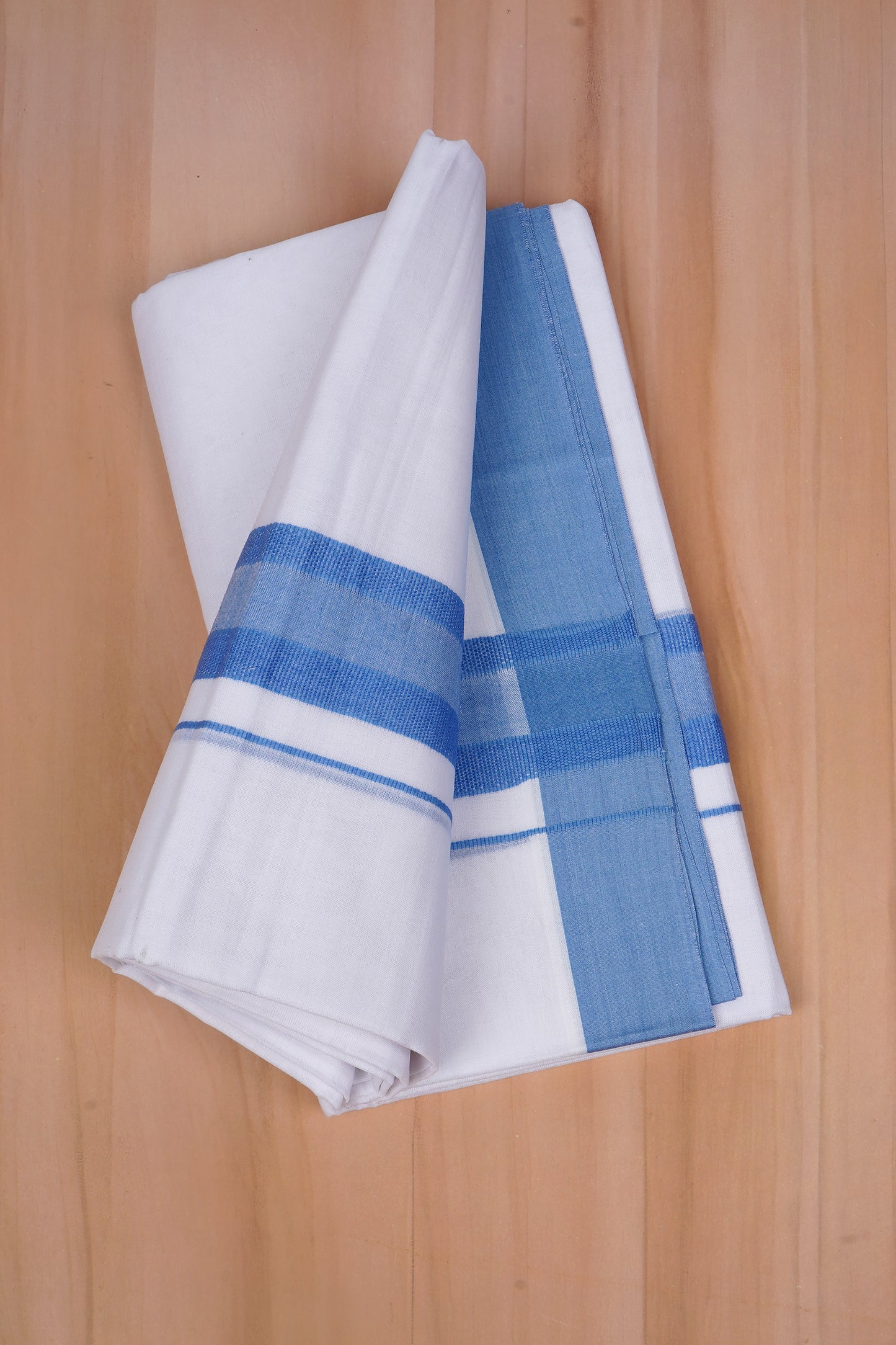 FCD-391 W/D DHOTI 3.80 MTR-Blue 3
