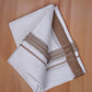 FCD-477 W/D DHOTI 3.80 MTR - Light Brown