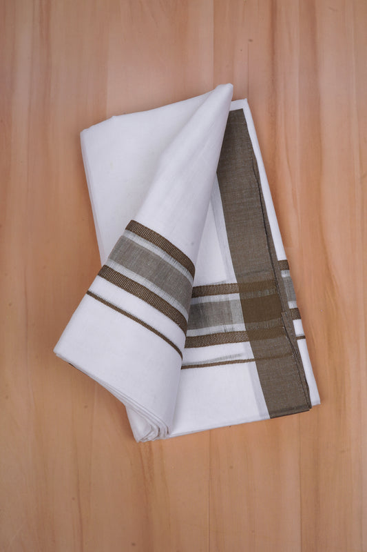 FCD-520 W/D DHOTHIE 3.80 MTR-Chocolate Brown