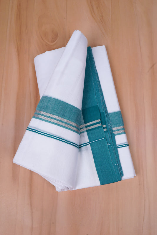 FCD-526 W/D DHOTI 3.80 MTR-Green