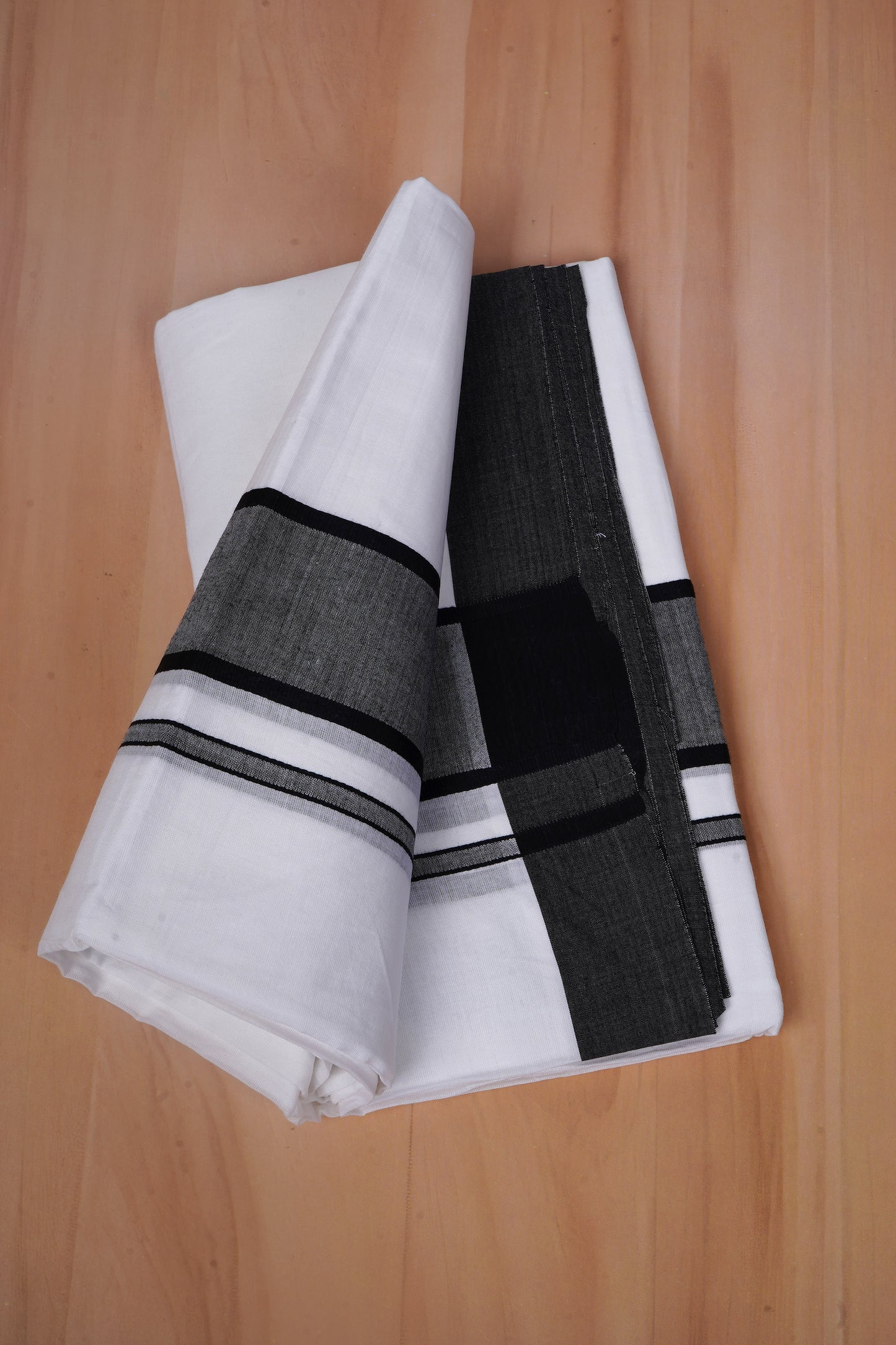 FCD-86 W/D DHOTI 3.80 MTR- Black