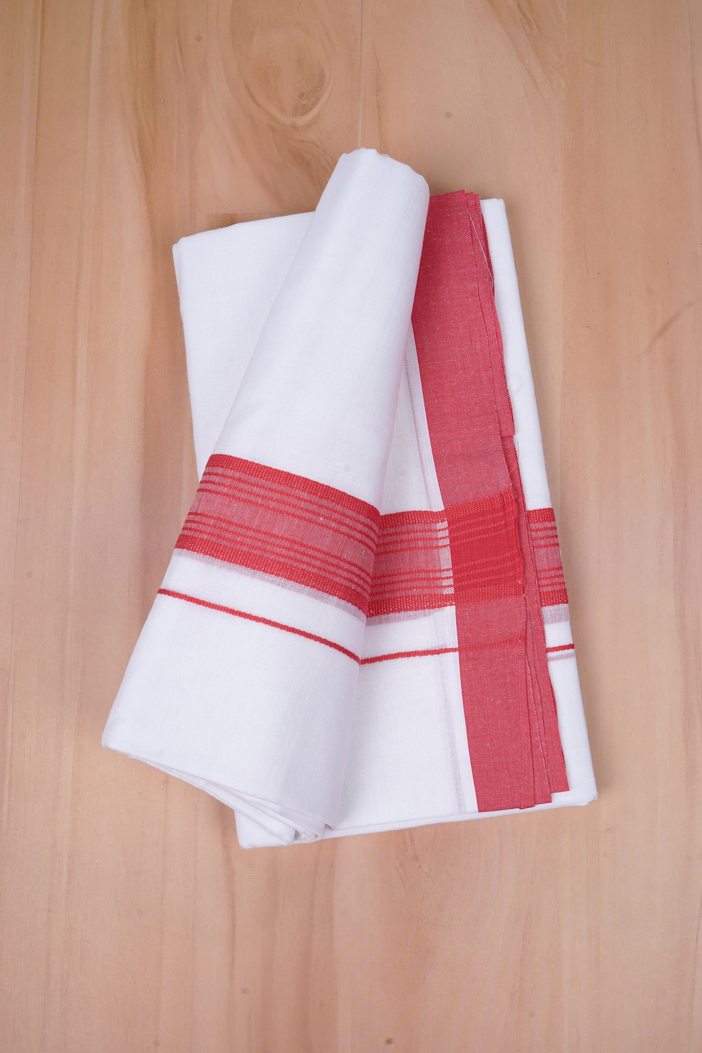 FCD-522 W/D DHOTI 3.80 MTR-Red