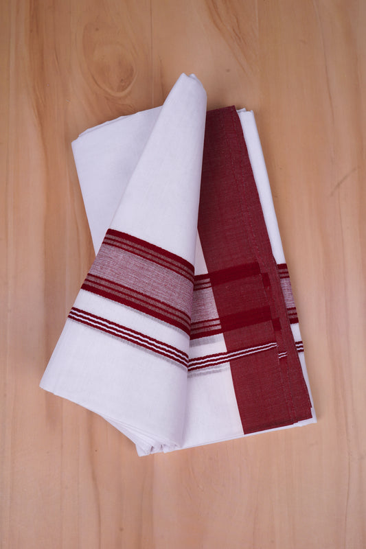 FCD-423 W/D DHOTI3.80 MTR- Dark Brown