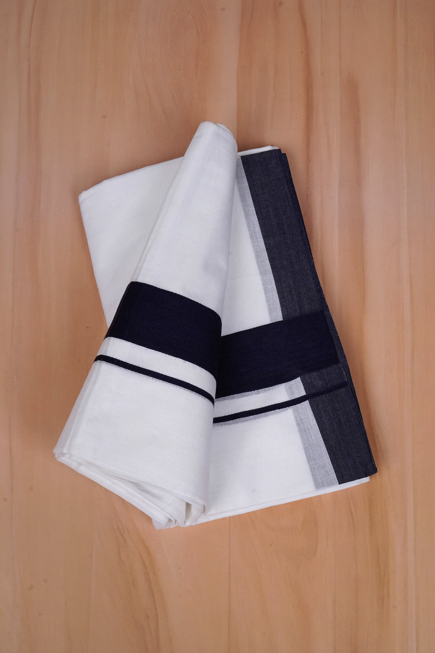 FCD-76 W/D DHOTI 3.80 MTR-Black