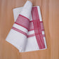 FCD-80 W/D DHOTI 3.80 MTR-Dark Pink