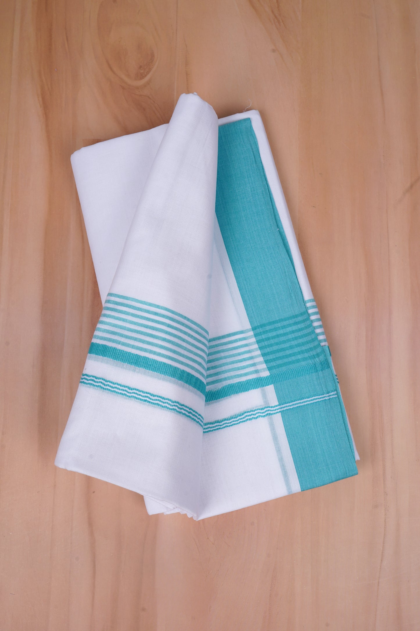 FCD-424 W/D DHOTI 3.80 MTR- Blue