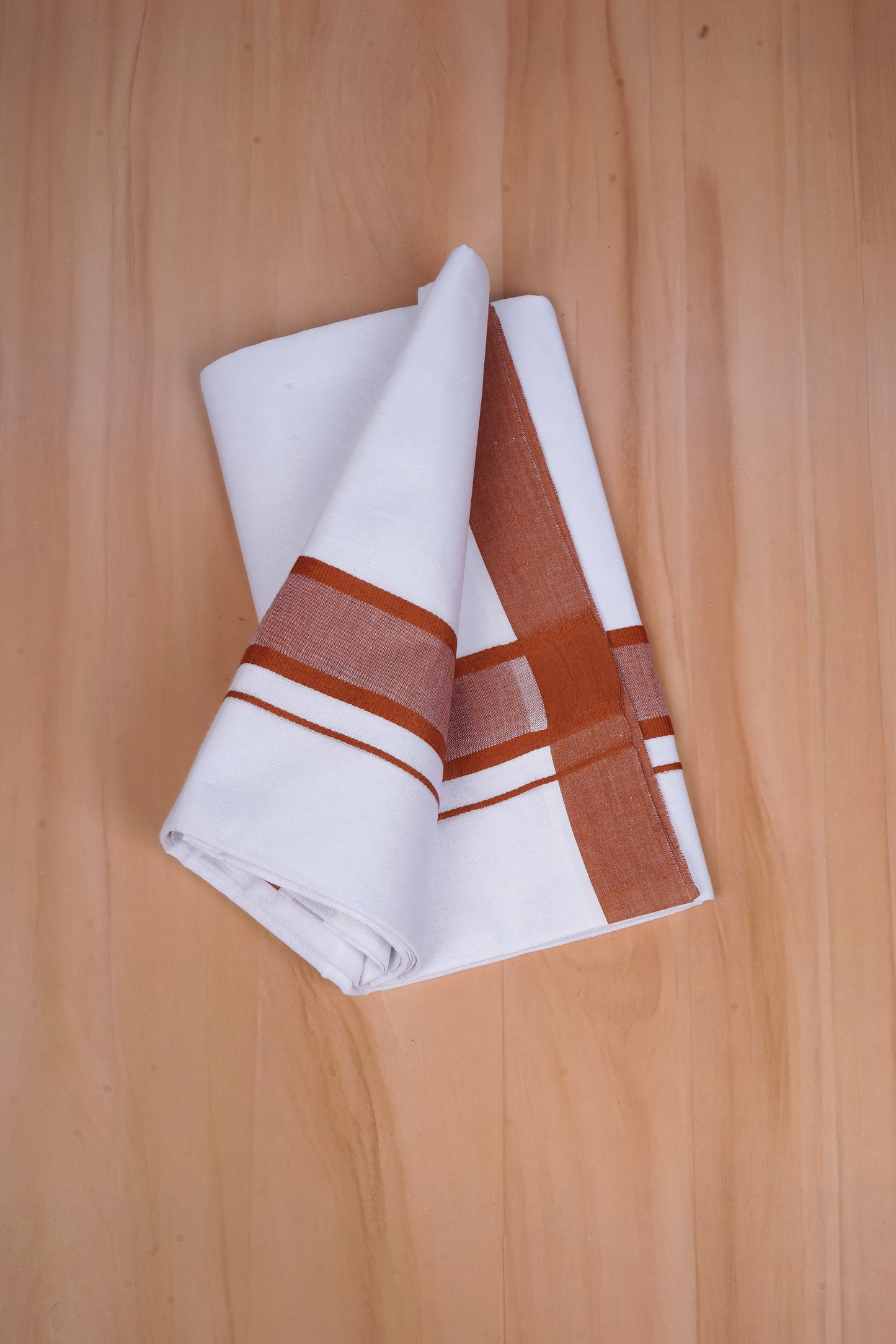 FCD-615 W/D DHOTI 3.80 MTR - Brown