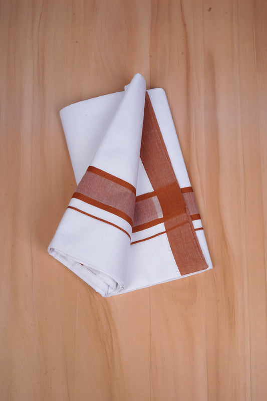 FCD-615 W/D DHOTI 3.80 MTR - Brown