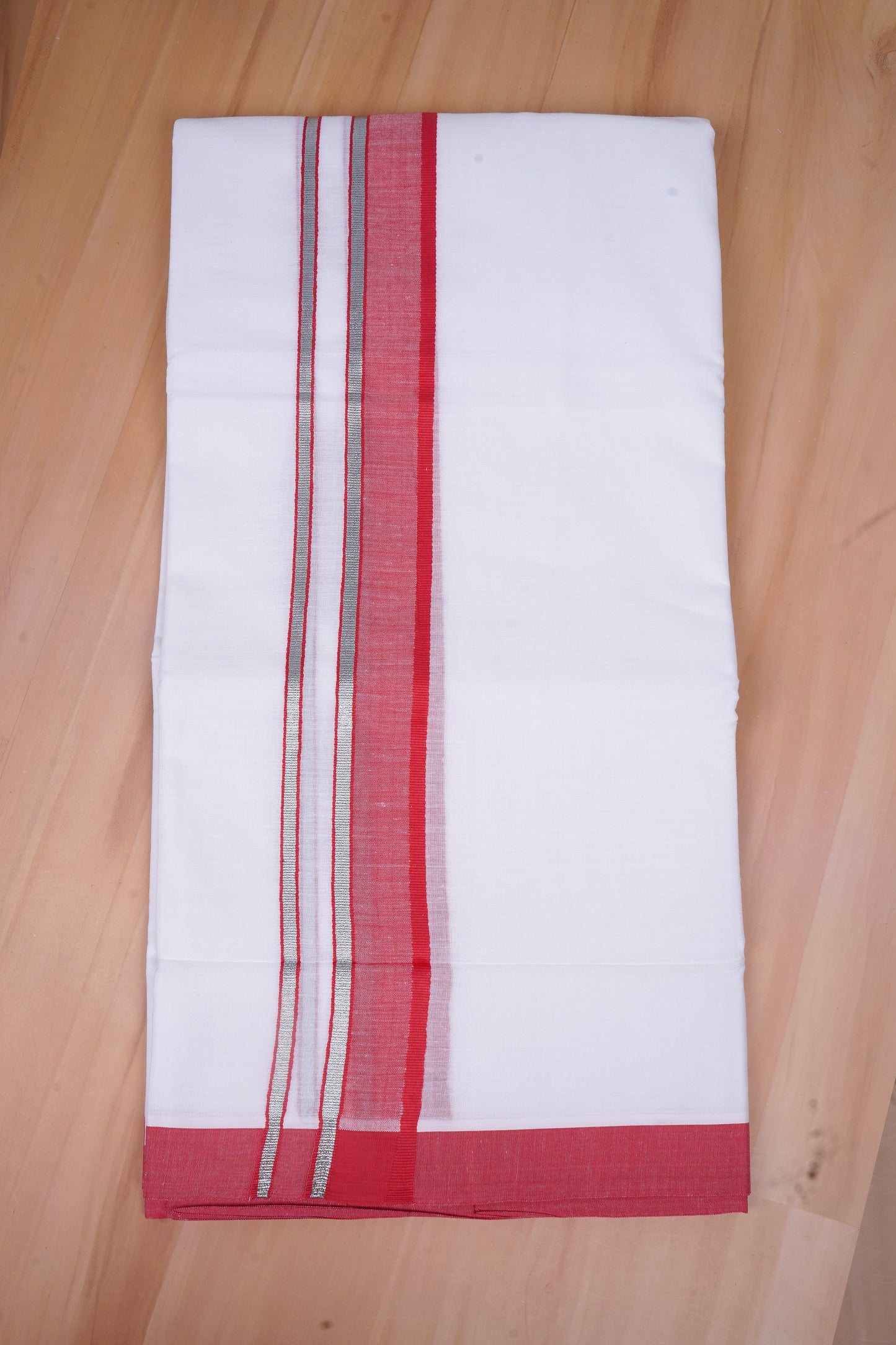 FCD-525 W/D DHOTI 3.80 MTR-Dark pink