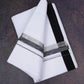 FD-168 W/D DHOTI 3.80 MTR-Black