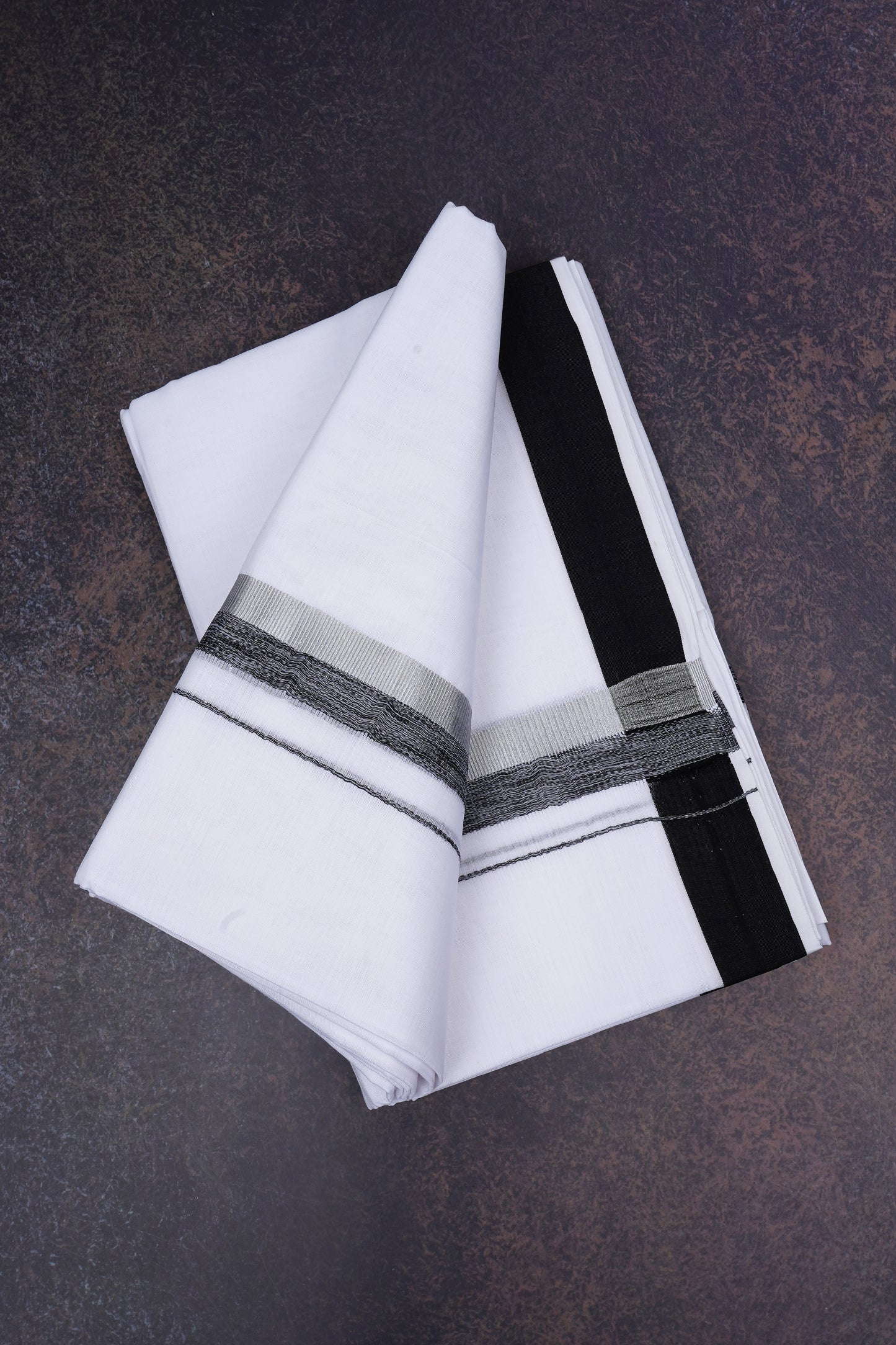 FD-168 W/D DHOTI 3.80 MTR-Black