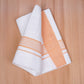 FCD-411 W/D DHOTI 3.80 MTR - Orange