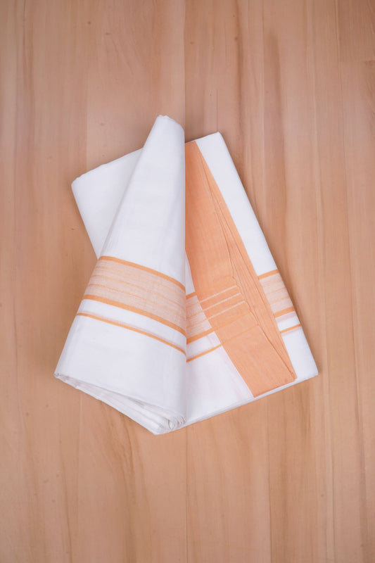 FCD-411 W/D DHOTI 3.80 MTR - Orange