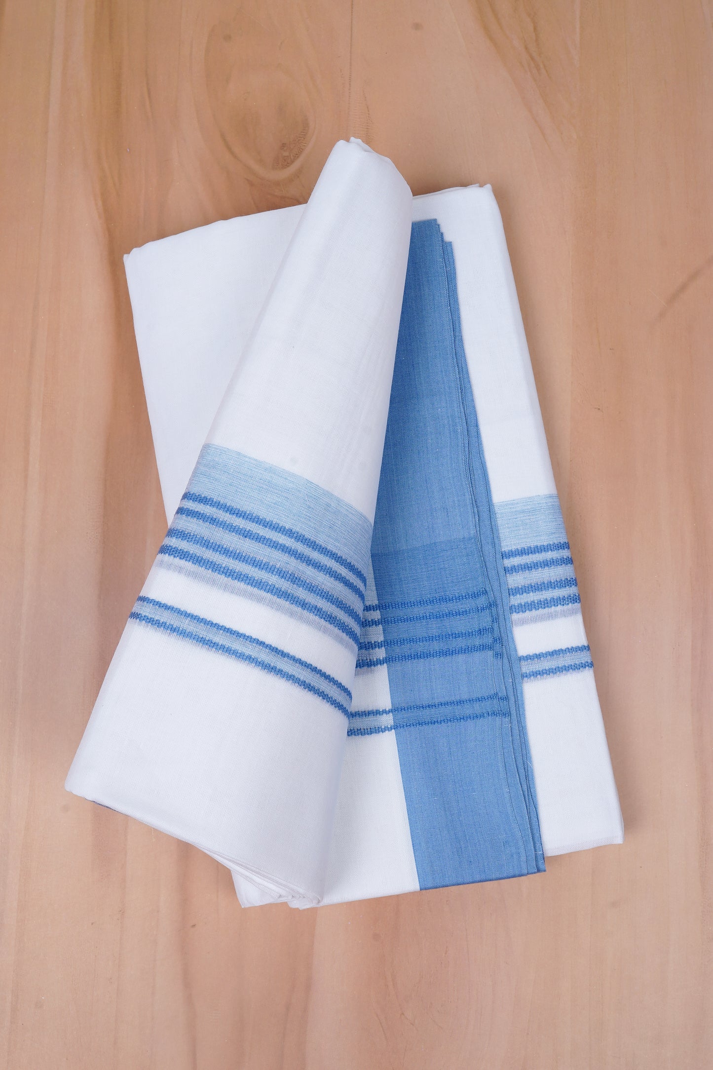 FCD-504 W/D DHOTI 3.80 MTR-Blue
