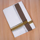 FCD-594 W/D DHOTI 3.80 MTR - Brown